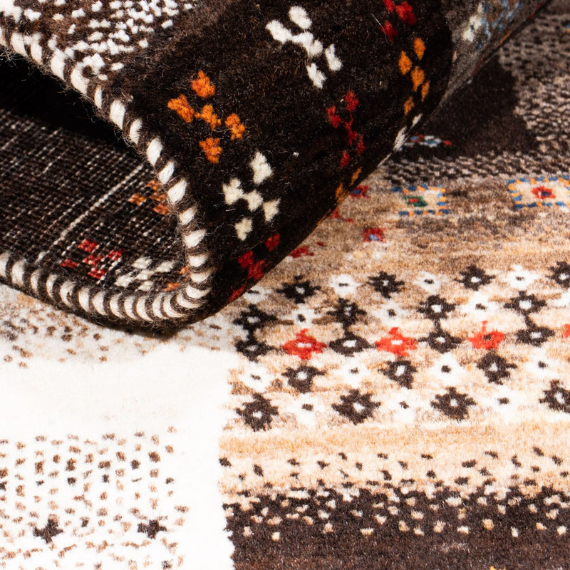 Dywan Gabbeh - Loribaft Perski - Royal - 126 x 85 cm - szary