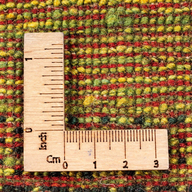 Dywan Gabbeh - Loribaft Perski - Royal - 199 x 154 cm - zielona