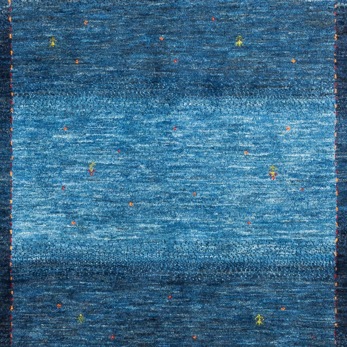 Dywan Gabbeh - Loribaft Perski - 213 x 144 cm - niebieski