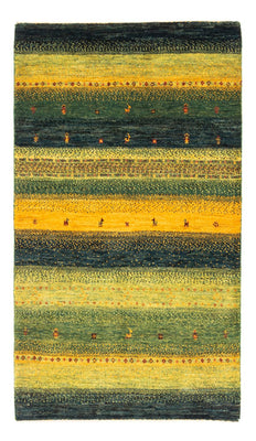 Dywan Gabbeh - Loribaft Perski - Royal - 133 x 82 cm - zielona