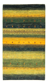 Dywan Gabbeh - Loribaft Perski - Royal - 133 x 82 cm - zielona