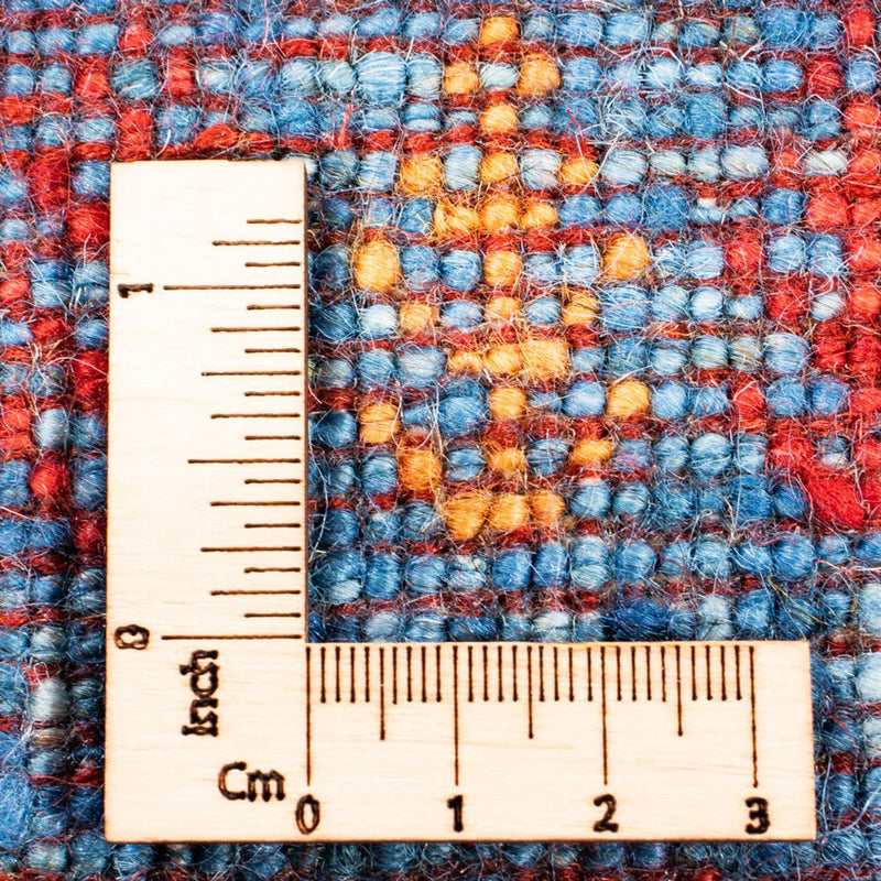 Dywan Gabbeh - Loribaft Perski - Royal - 128 x 78 cm - niebieski