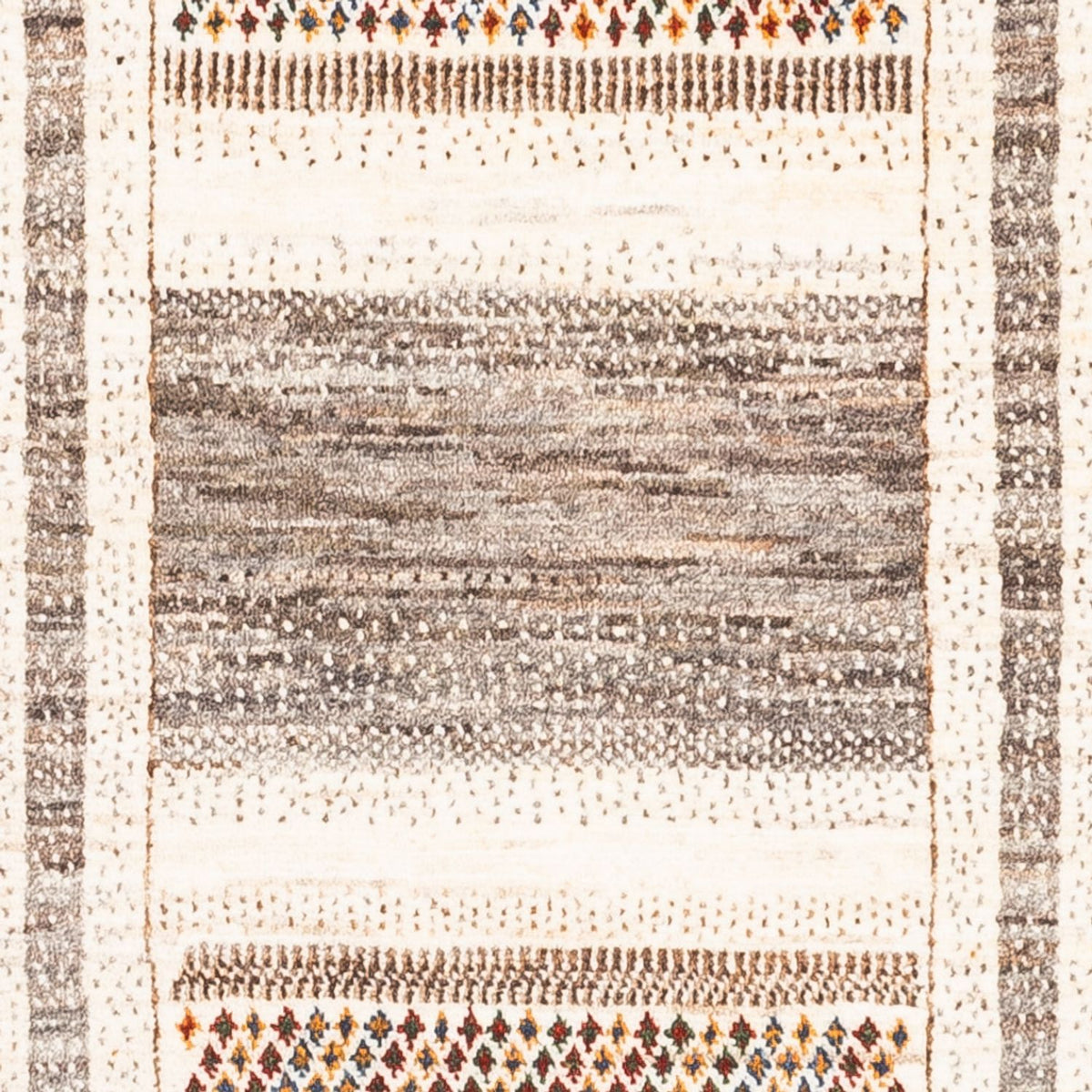 Dywan Gabbeh - Loribaft Perski - Royal - 117 x 76 cm - wielokolorowy