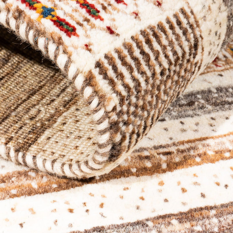 Dywan Gabbeh - Loribaft Perski - Royal - 117 x 76 cm - wielokolorowy