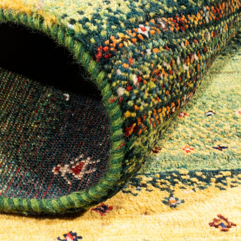 Dywan Gabbeh - Loribaft Perski - Royal - 131 x 86 cm - wielokolorowy