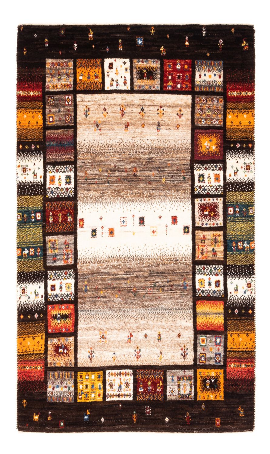Dywan Gabbeh - Loribaft Perski - Royal - 136 x 87 cm - wielokolorowy