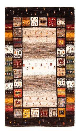 Dywan Gabbeh - Loribaft Perski - Royal - 136 x 87 cm - wielokolorowy