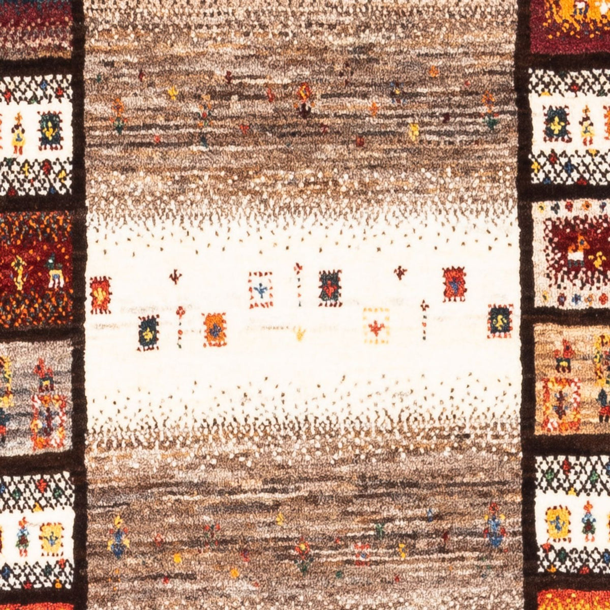 Dywan Gabbeh - Loribaft Perski - Royal - 136 x 87 cm - wielokolorowy