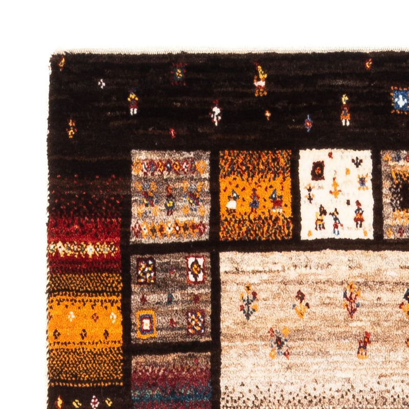 Dywan Gabbeh - Loribaft Perski - Royal - 136 x 87 cm - wielokolorowy