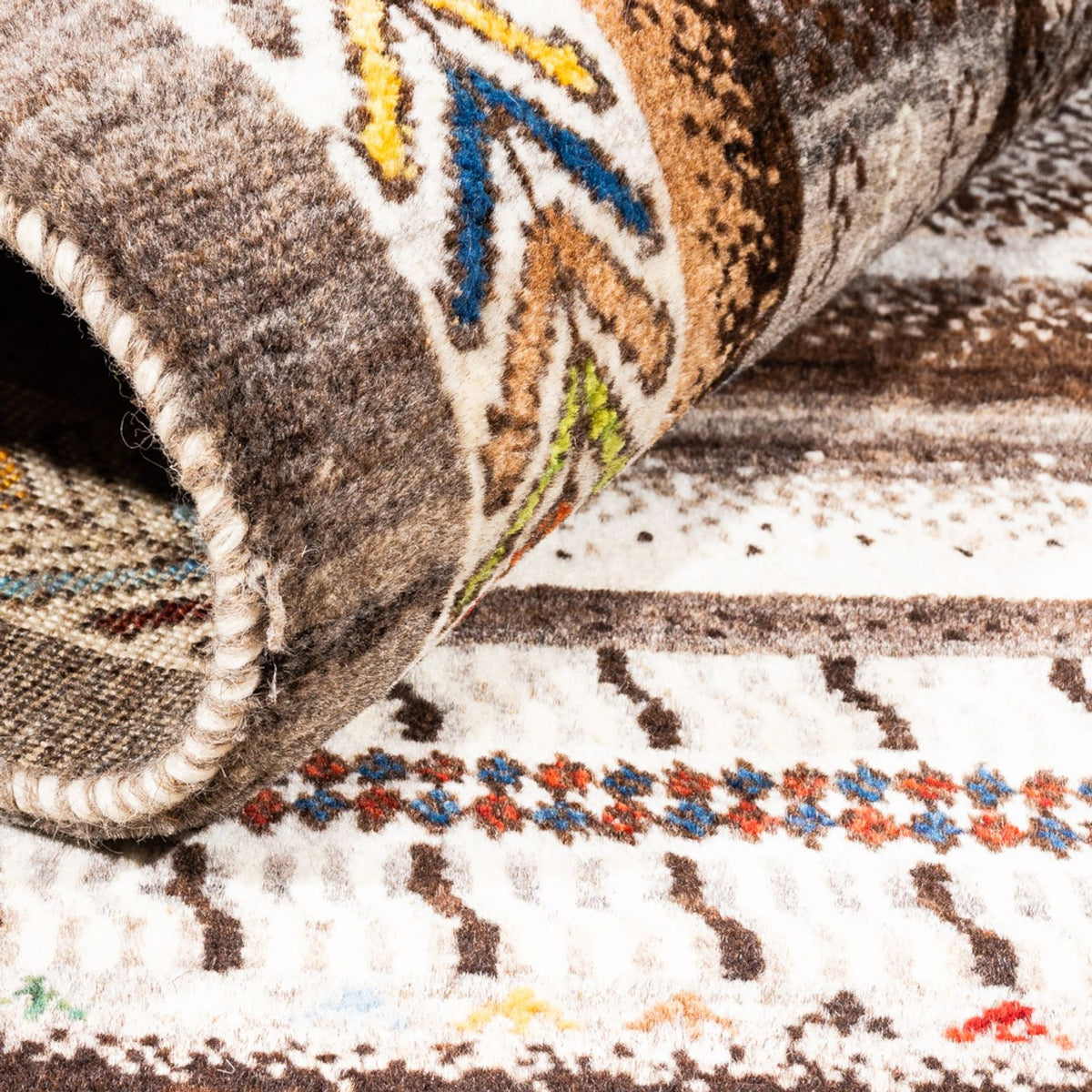 Gabbeh Teppich - Loribaft Perser - Royal - 158 x 100 cm - mehrfarbig