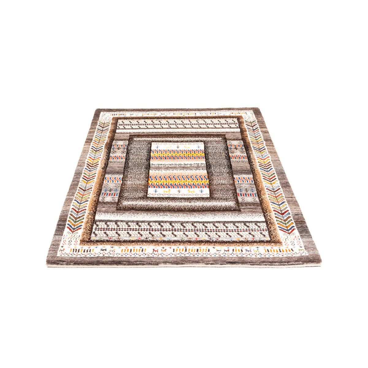 Gabbeh Teppich - Loribaft Perser - Royal - 158 x 100 cm - mehrfarbig