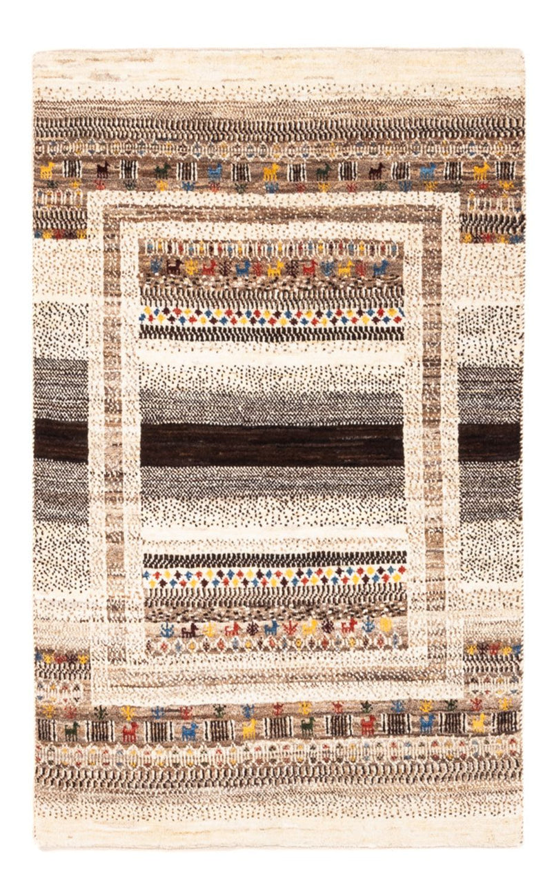 Dywan Gabbeh - Loribaft Perski - Royal - 132 x 84 cm - wielokolorowy