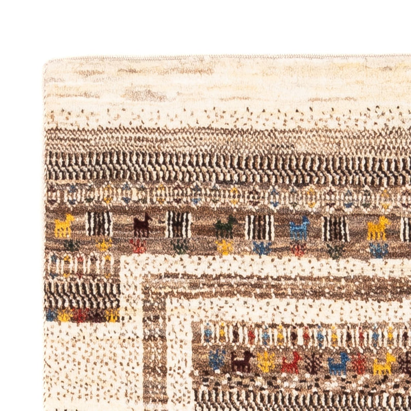 Dywan Gabbeh - Loribaft Perski - Royal - 132 x 84 cm - wielokolorowy