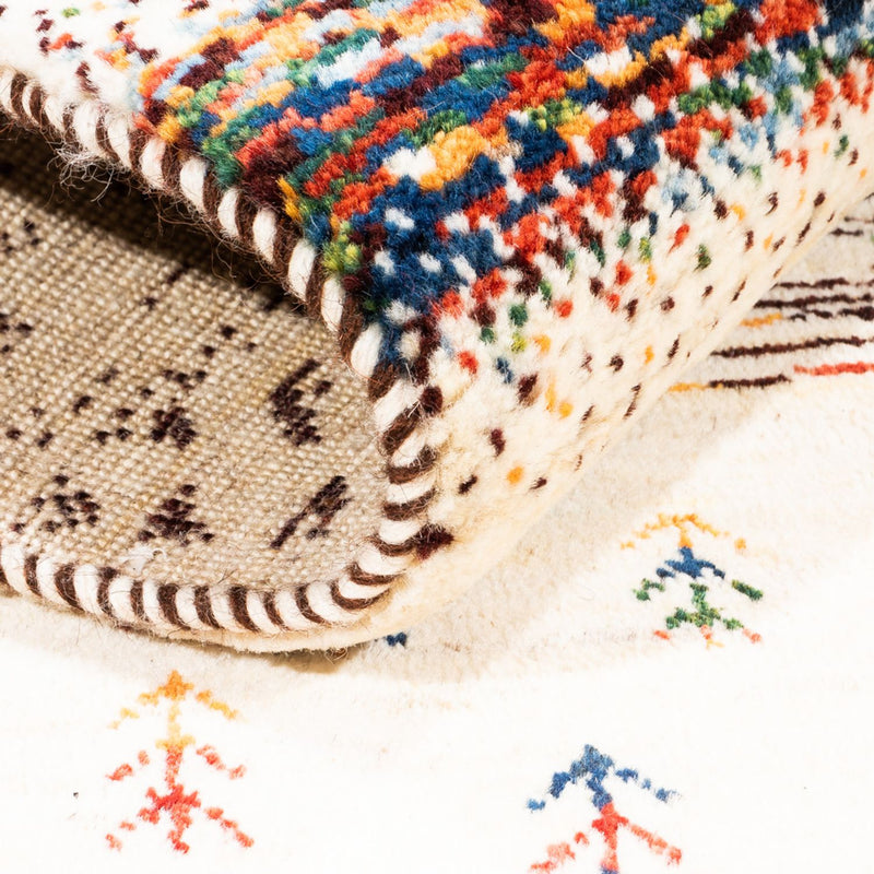 Dywan Gabbeh - Loribaft Perski - Royal - 120 x 83 cm - wielokolorowy