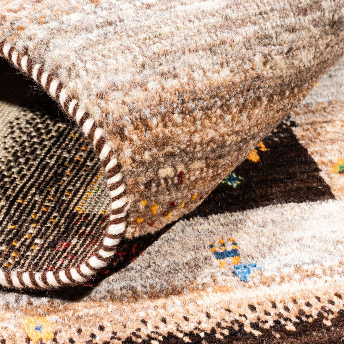 Gabbeh Teppich - Loribaft Perser - Royal - 157 x 106 cm - mehrfarbig