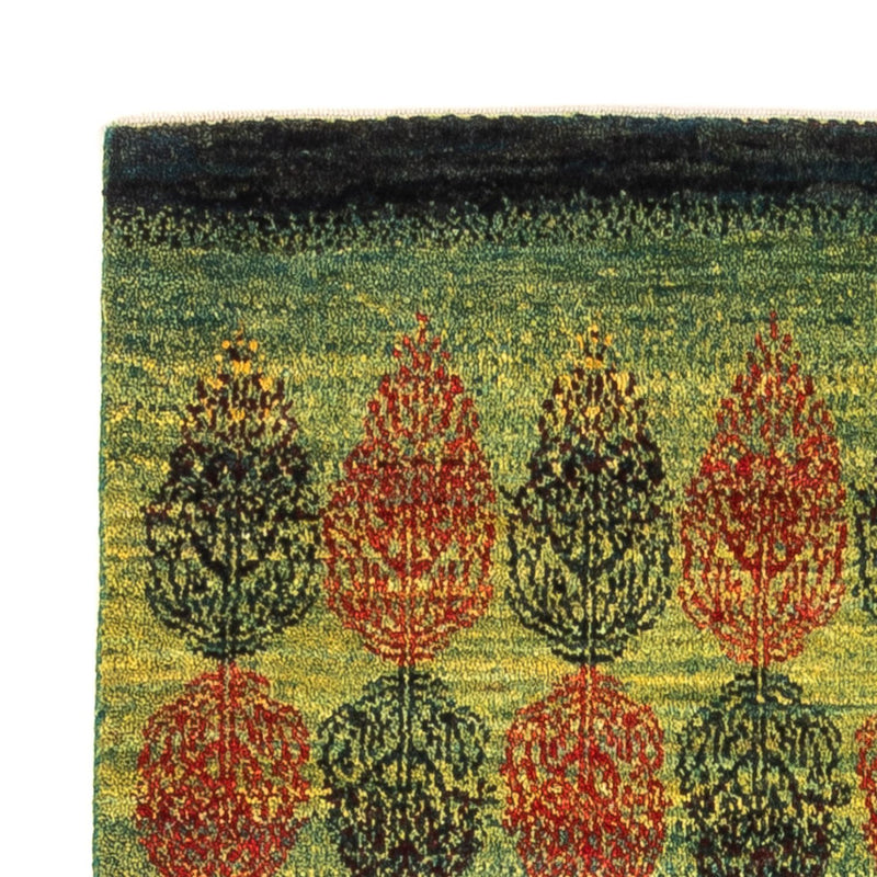 Dywan Gabbeh - Loribaft Perski - Royal - 138 x 87 cm - wielokolorowy