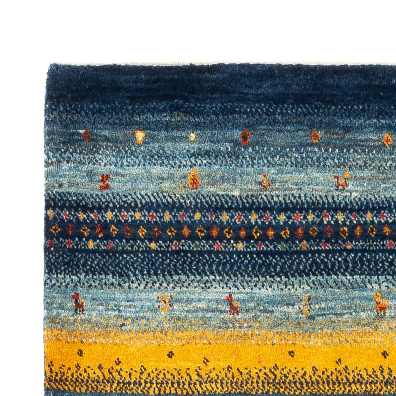 Dywan Gabbeh - Loribaft Perski - Royal - 130 x 88 cm - wielokolorowy