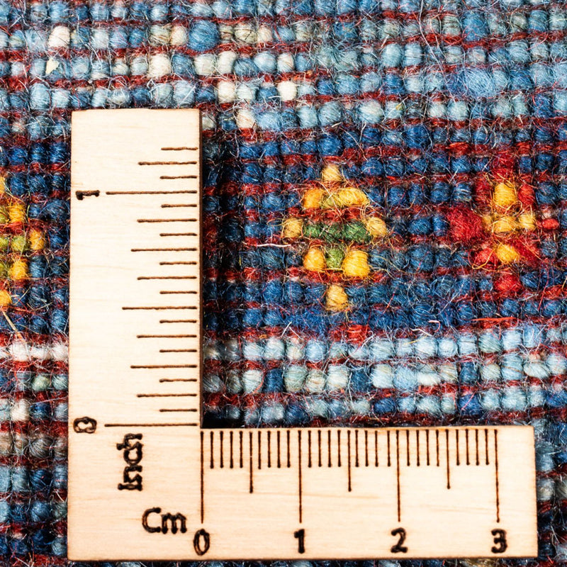 Dywan Gabbeh - Loribaft Perski - Royal - 130 x 88 cm - wielokolorowy