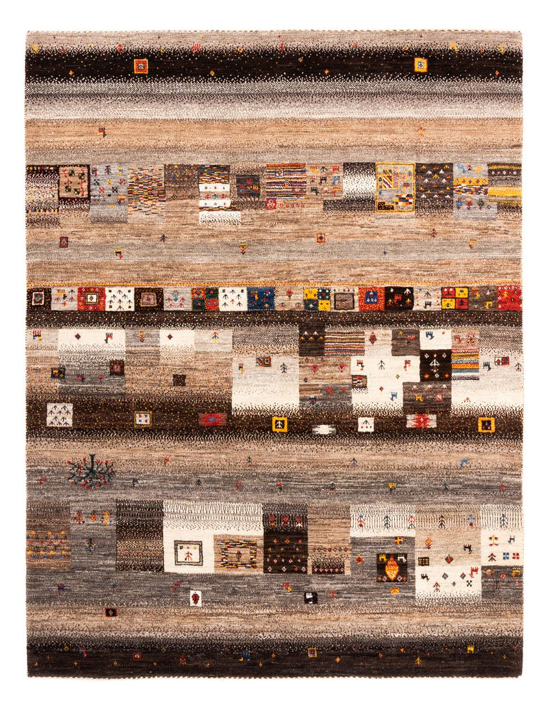 Dywan Gabbeh - Loribaft Perski - Royal - 202 x 153 cm - wielokolorowy