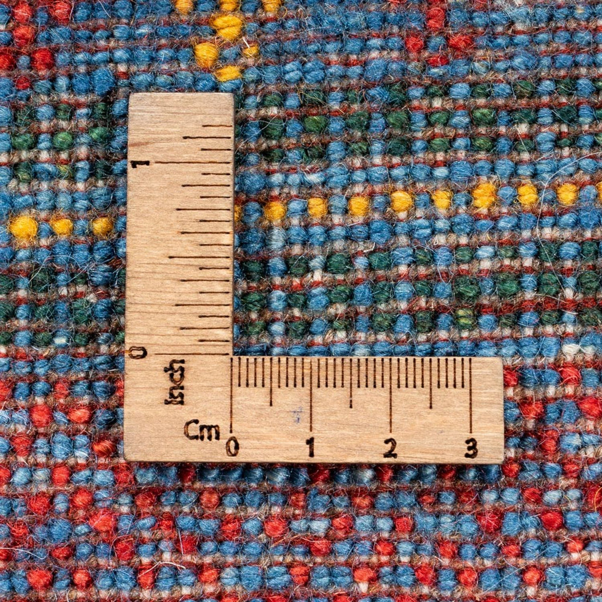 Dywan Gabbeh - Loribaft Perski - Royal - 198 x 152 cm - niebieski