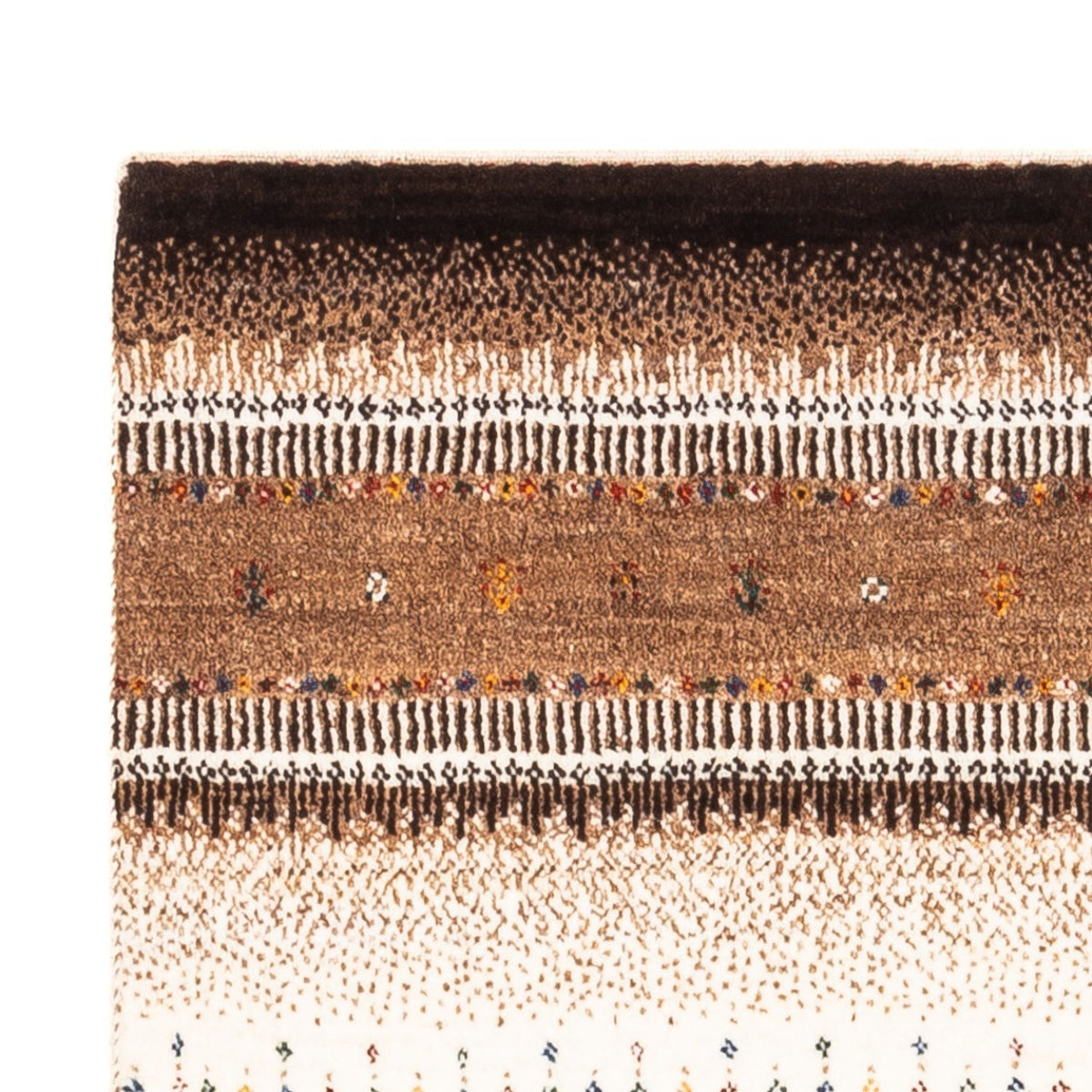 Dywan Gabbeh - Loribaft Perski - Royal - 128 x 85 cm - wielokolorowy