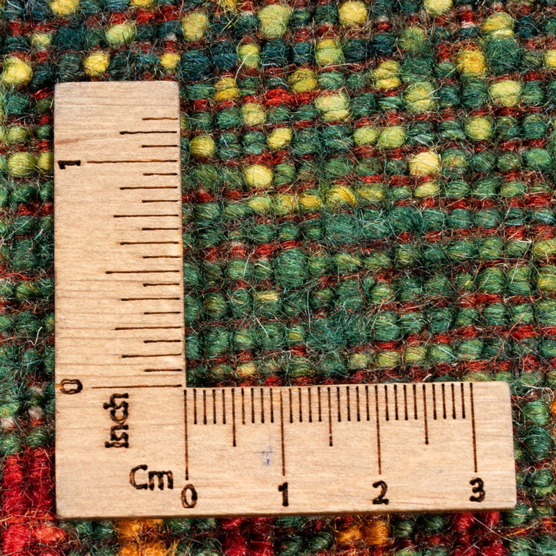 Dywan Gabbeh - Loribaft Perski - Royal - 192 x 165 cm - zielona