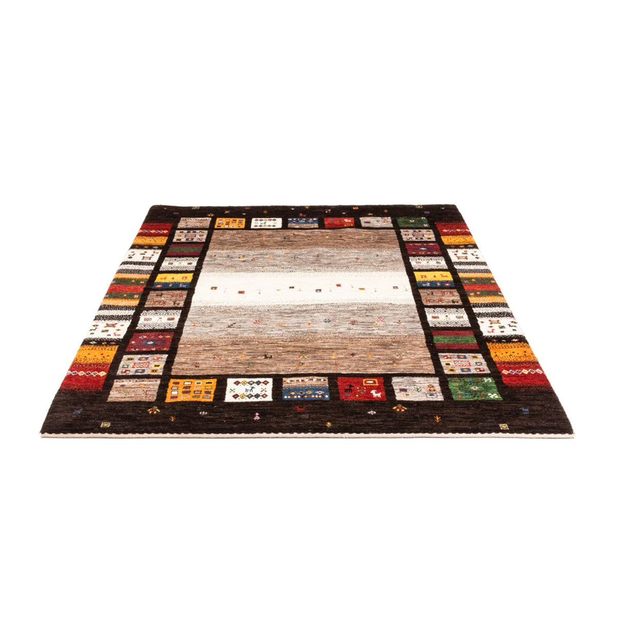 Gabbeh Teppich - Loribaft Perser - Royal - 214 x 156 cm - mehrfarbig