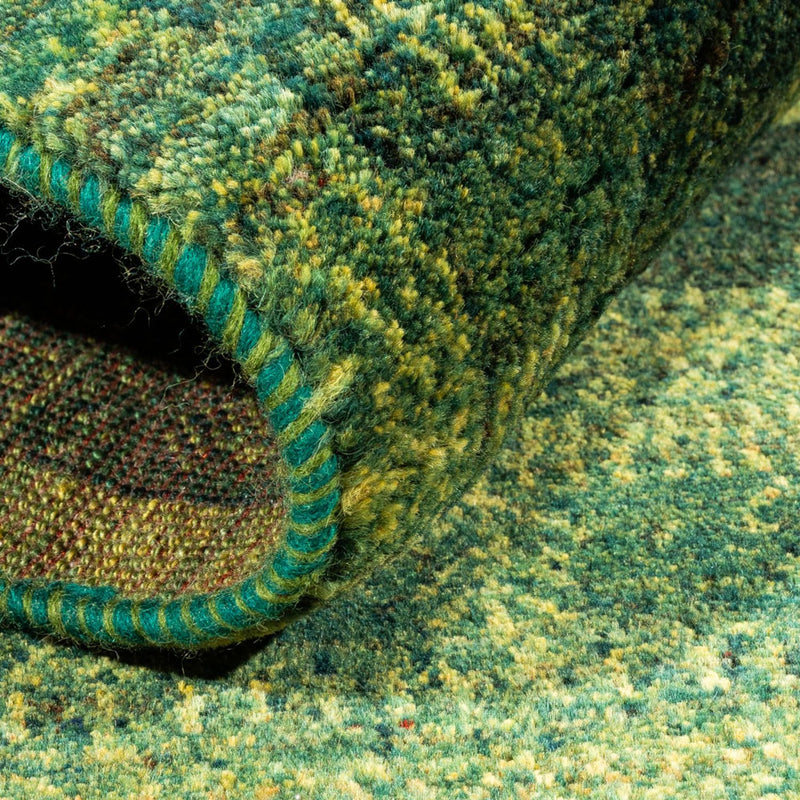 Gabbeh Teppich - Loribaft Perser - Royal - 150 x 97 cm - grün