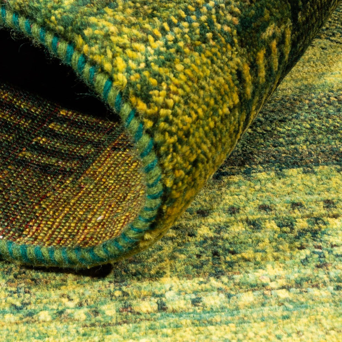 Dywan Gabbeh - Loribaft Perski - Royal - 136 x 84 cm - wielokolorowy