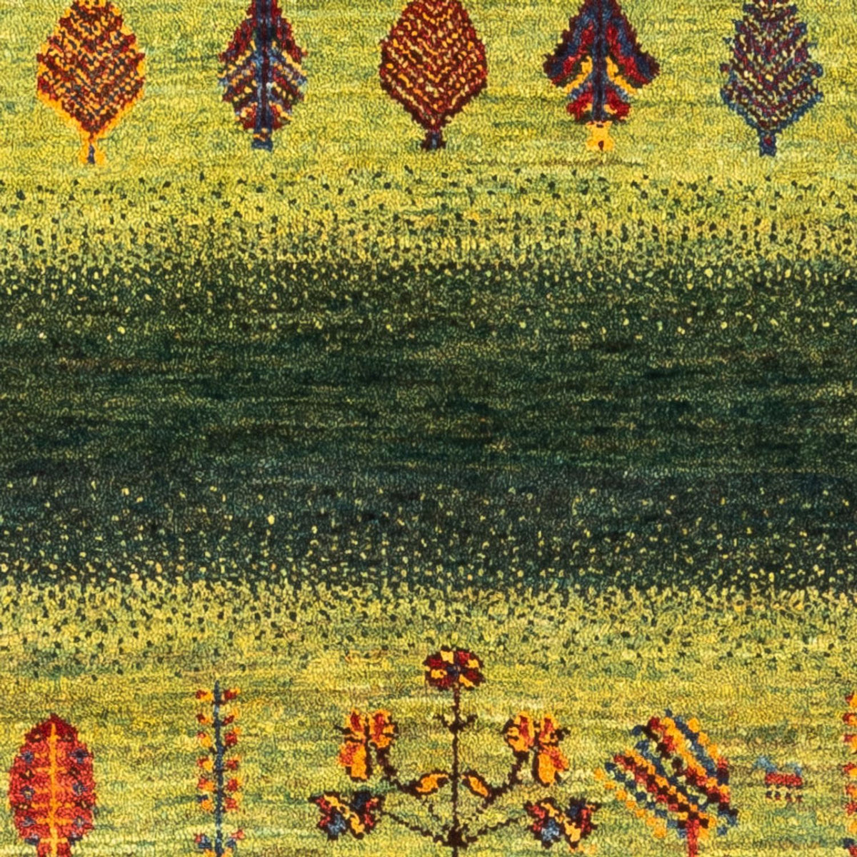 Dywan Gabbeh - Loribaft Perski - Royal - 137 x 86 cm - wielokolorowy