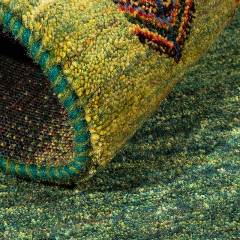 Dywan Gabbeh - Loribaft Perski - Royal - 137 x 86 cm - wielokolorowy