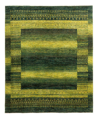 Gabbeh Teppich - Loribaft Perser - Royal - 196 x 165 cm - grün