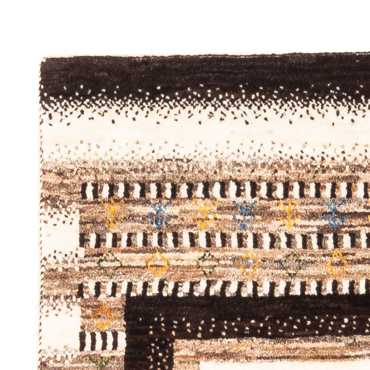 Dywan Gabbeh - Loribaft Perski - Royal - 111 x 72 cm - wielokolorowy