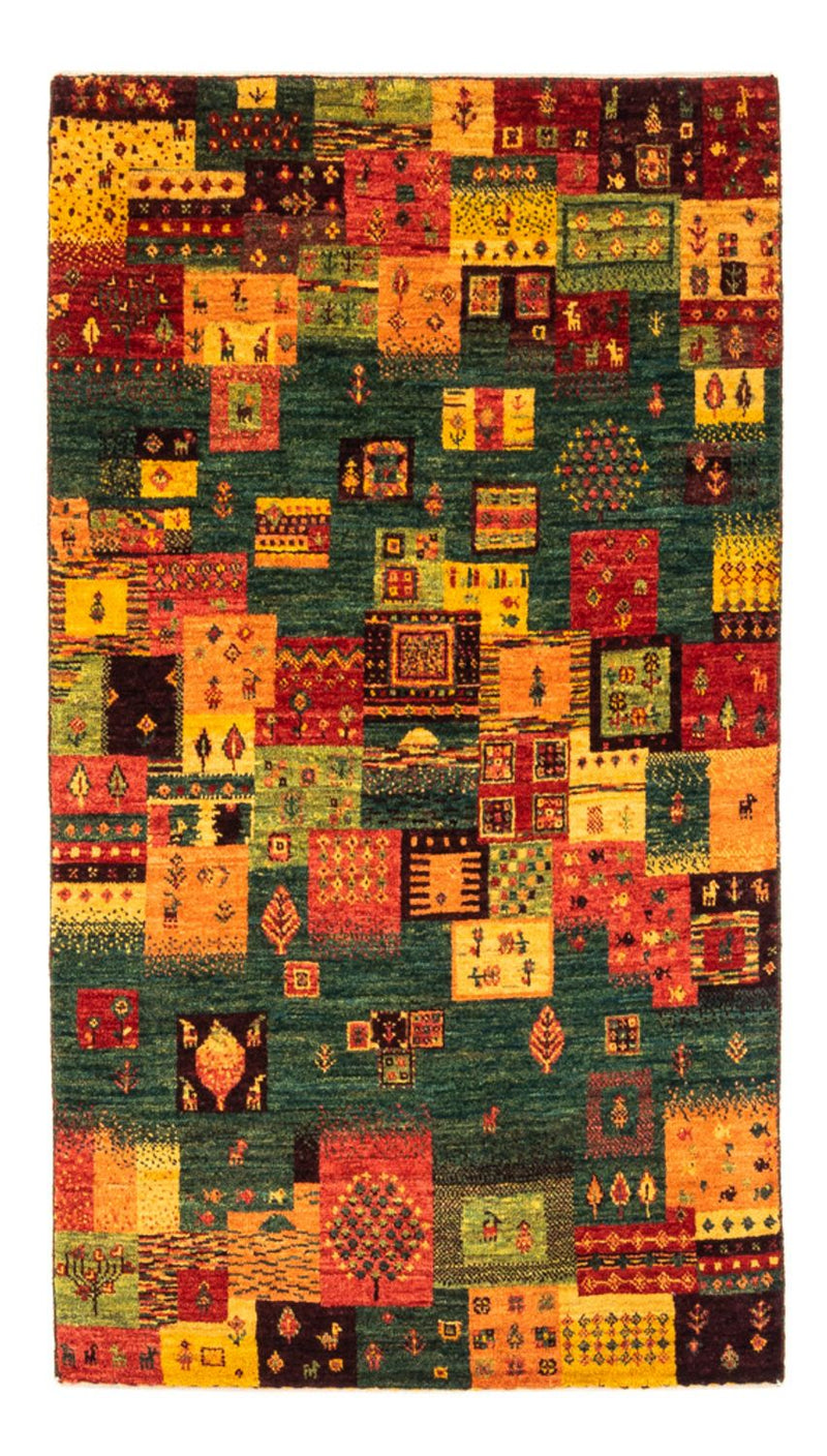 Dywan Gabbeh - Loribaft Perski - Royal - 137 x 84 cm - wielokolorowy