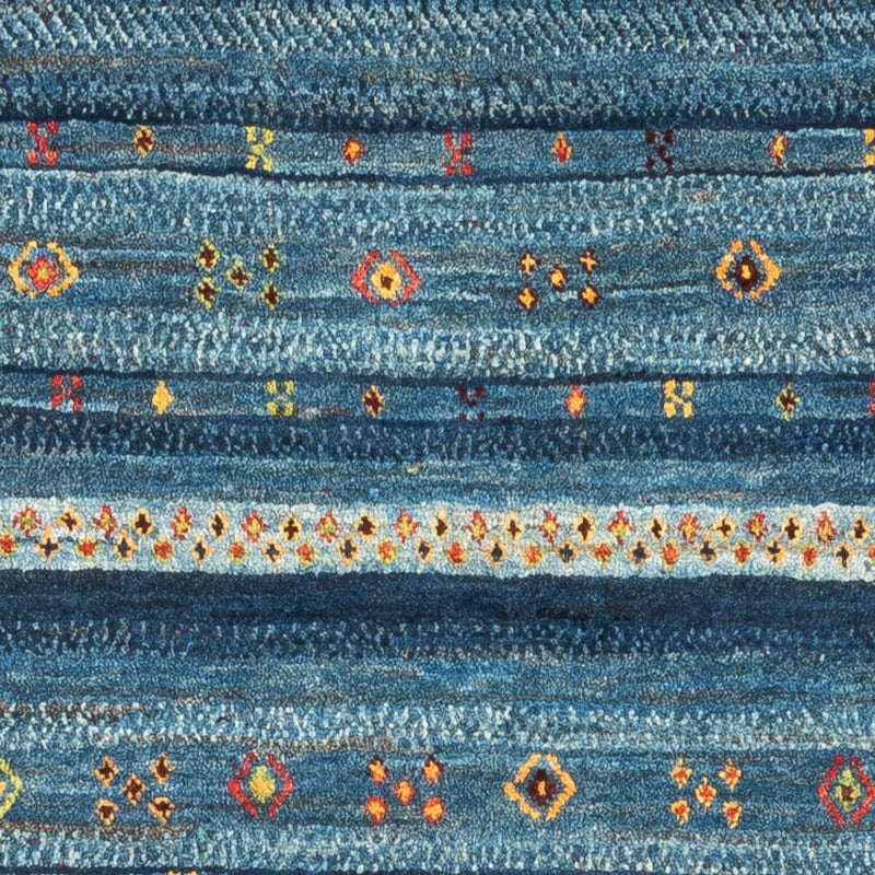 Dywan Gabbeh - Loribaft Perski - Royal - 129 x 84 cm - wielokolorowy