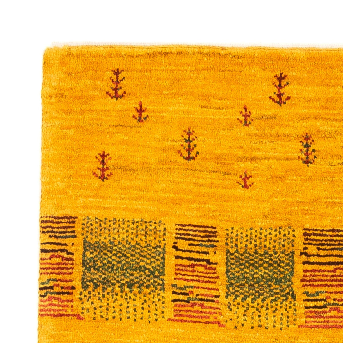 Dywan Gabbeh - Loribaft Perski - Royal - 130 x 79 cm - wielokolorowy