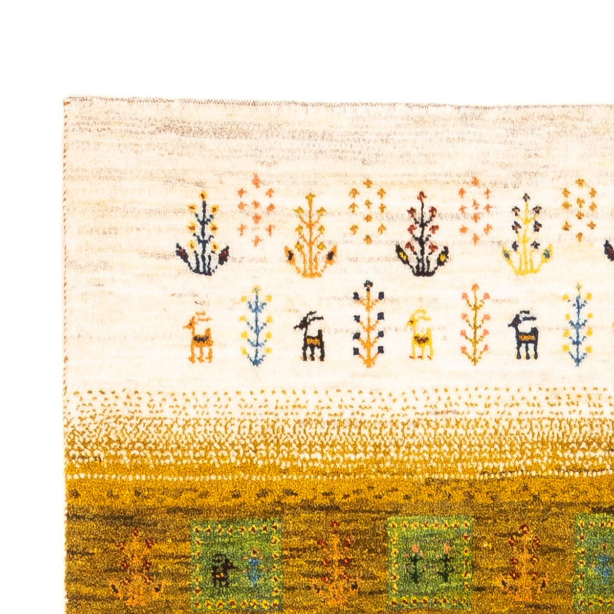 Gabbeh Teppich - Loribaft Perser - 156 x 96 cm - mehrfarbig