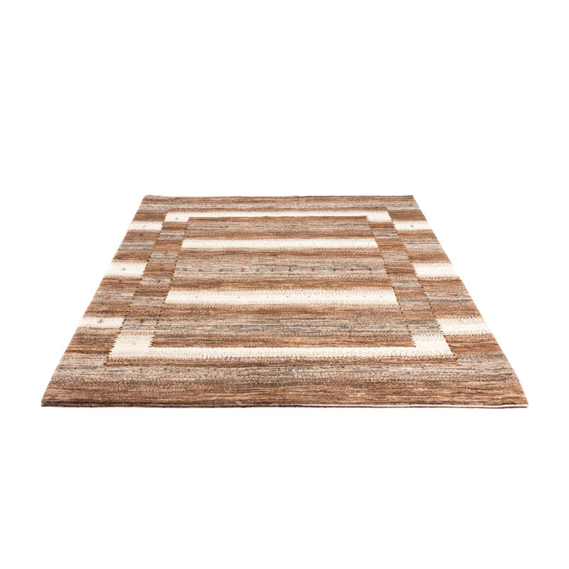 Gabbeh Teppich - Loribaft Perser - 213 x 159 cm - natur