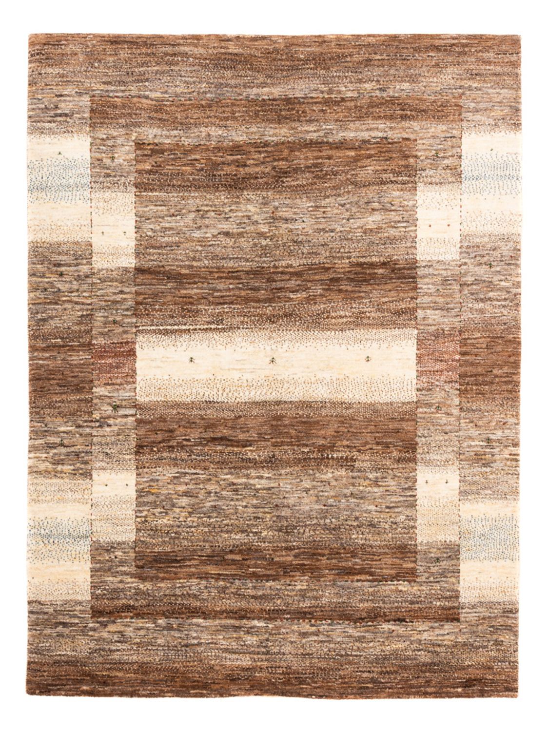 Gabbeh Teppich - Loribaft Perser - 201 x 157 cm - grau