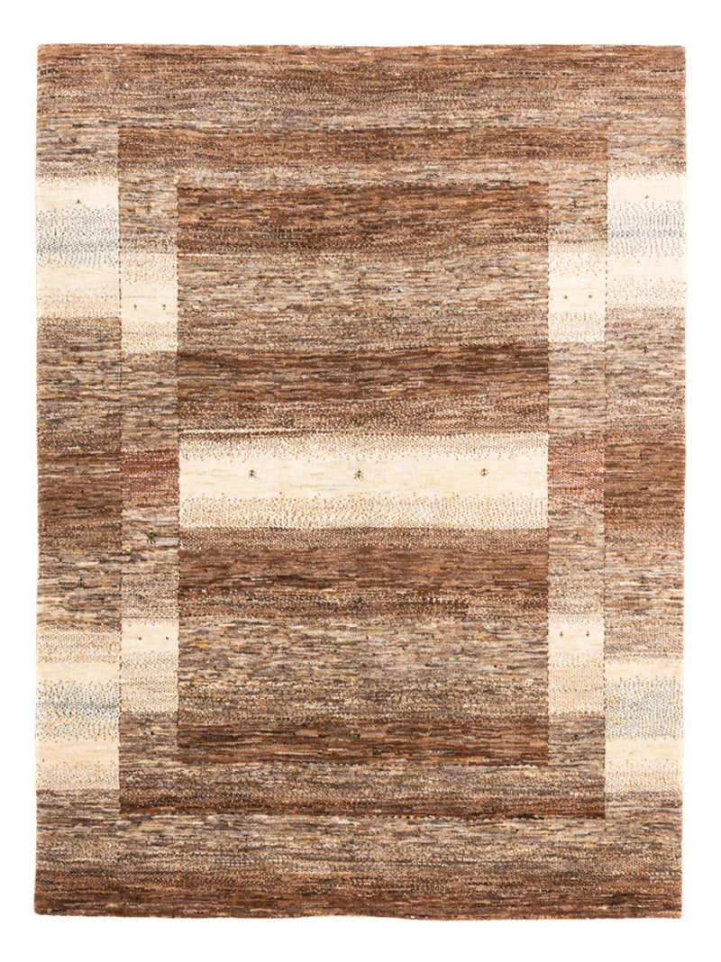 Gabbeh Teppich - Loribaft Perser - 201 x 157 cm - grau