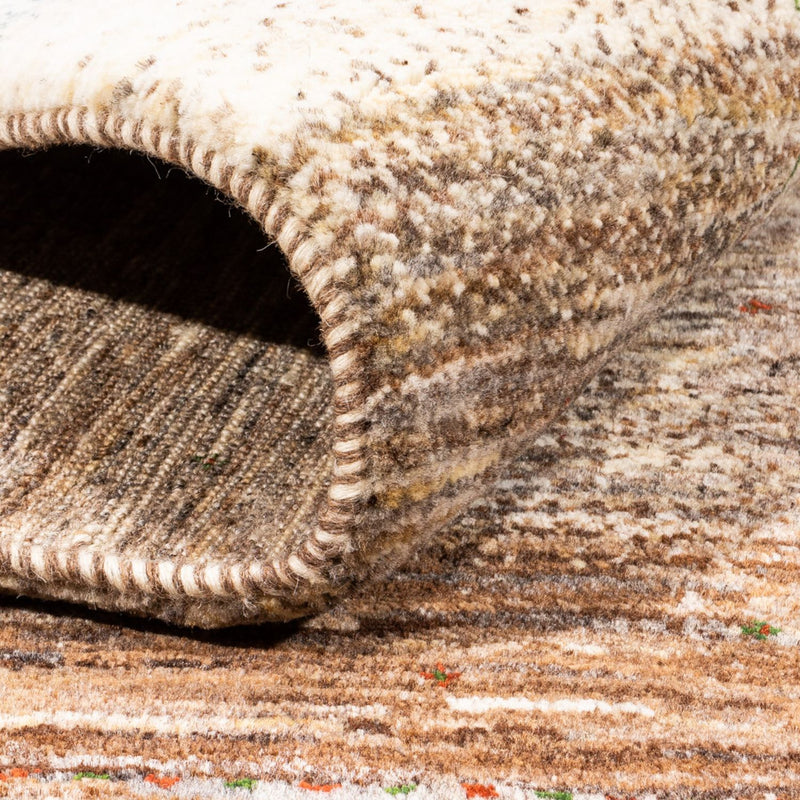 Gabbeh Teppich - Loribaft Perser - 201 x 157 cm - grau