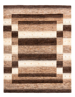 Gabbeh Teppich - Loribaft Perser - 203 x 159 cm - natur