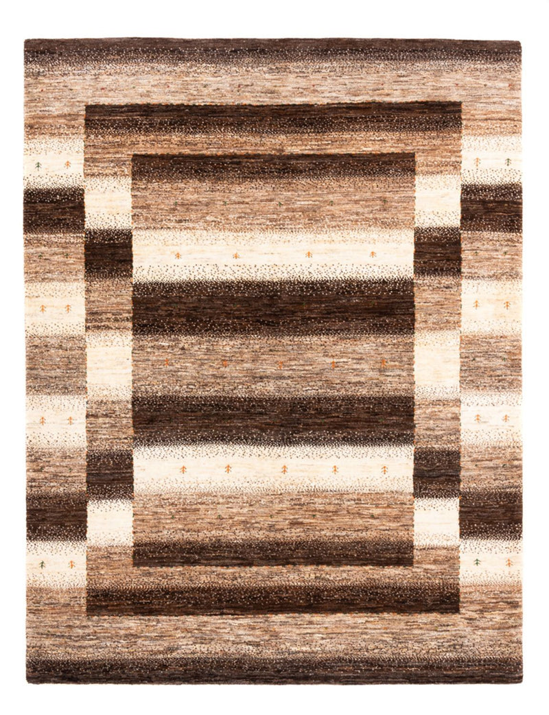 Gabbeh Teppich - Loribaft Perser - 203 x 159 cm - natur