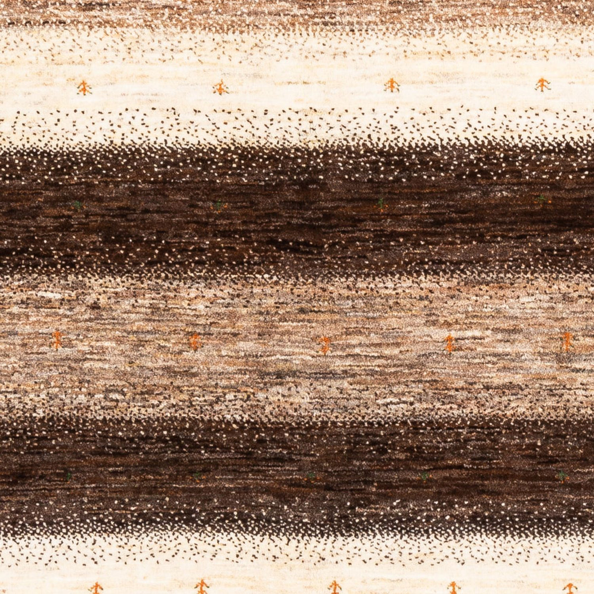 Gabbeh Teppich - Loribaft Perser - 203 x 159 cm - natur