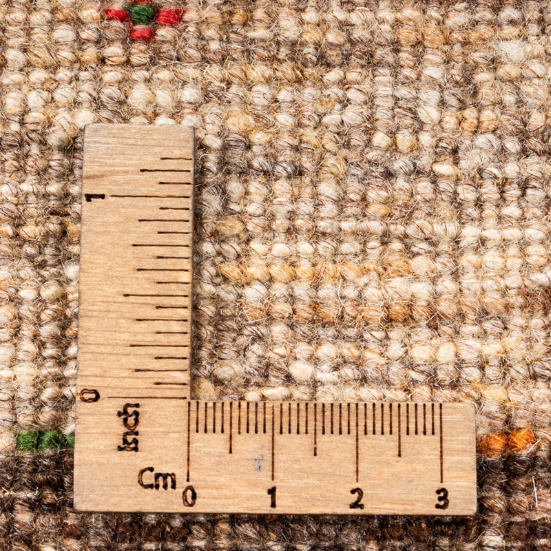 Gabbeh Teppich - Loribaft Perser - 203 x 159 cm - natur