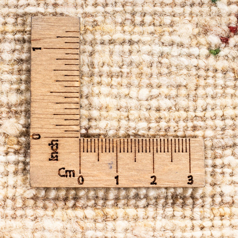 Gabbeh Teppich - Loribaft Perser - 202 x 156 cm - natur