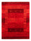 Gabbeh Teppich - Loribaft Perser - 206 x 156 cm - rot