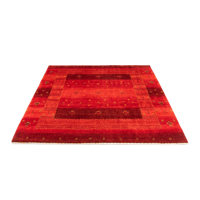 Gabbeh Teppich - Loribaft Perser - 206 x 156 cm - rot