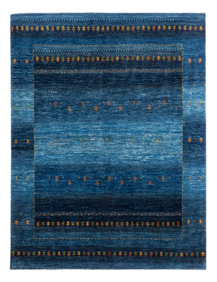 Gabbeh Teppich - Loribaft Perser - 209 x 160 cm - blau