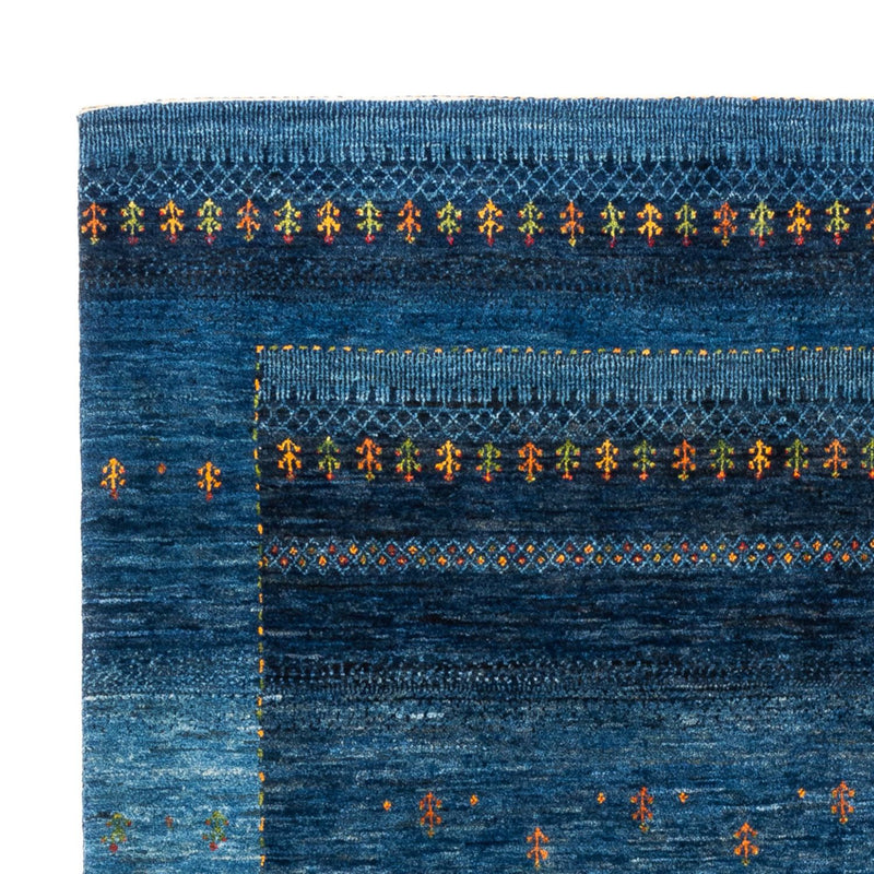 Gabbeh Teppich - Loribaft Perser - 209 x 160 cm - blau